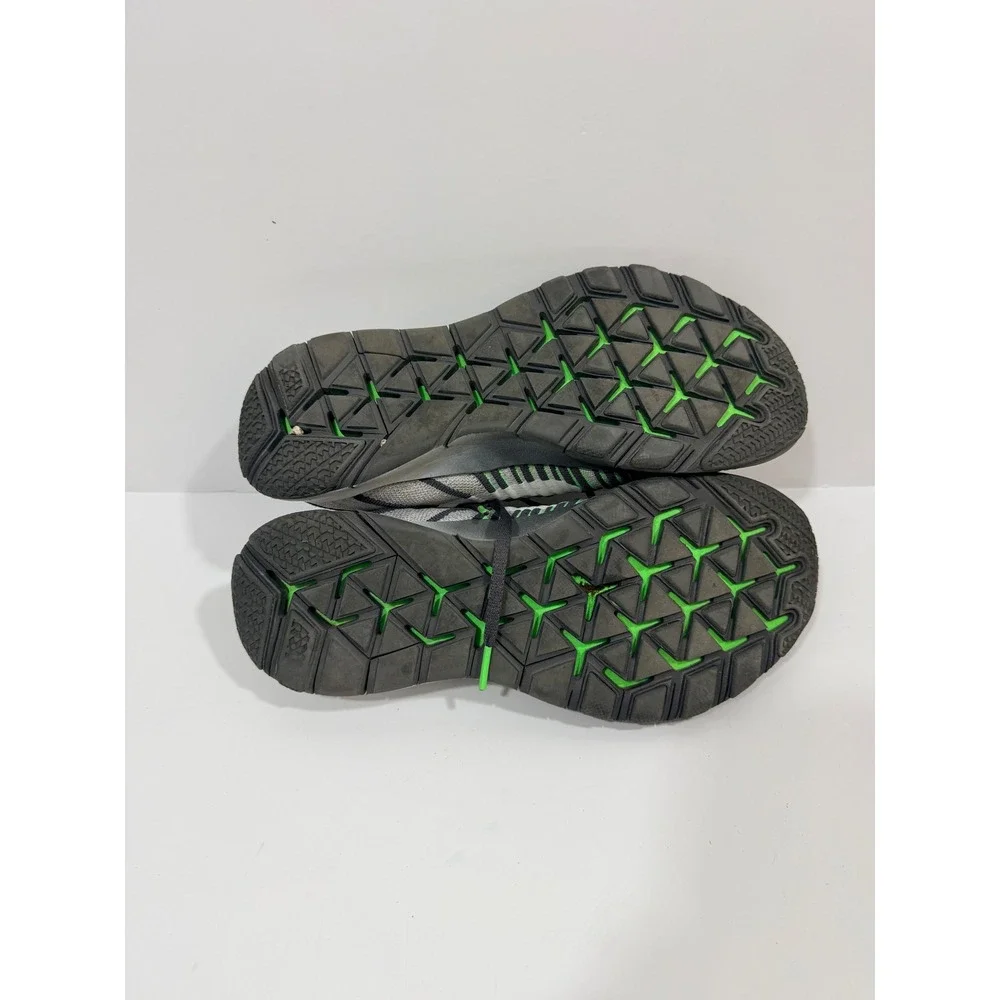 Nike Free Train Virtue Mens 11 Grey Black Green Good 833275-110 Flywire Running